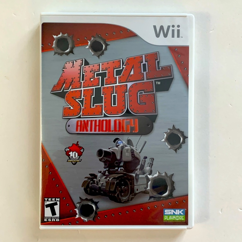 Metal Slug Anthology Wii Game